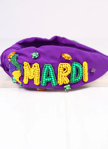 CH Mardi Gras Headband